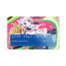 Load image into Gallery viewer, Miss Kobayashi&#39;s Dragon Maid Kanna Kamui, Kobayashi San Chi No Maid Dragon, Tohru  Credit Card Skins (4-in-1 Pack)
