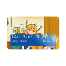 Load image into Gallery viewer, Miss Kobayashi&#39;s Dragon Maid Kanna Kamui, Kobayashi San Chi No Maid Dragon, Tohru  Credit Card Skins (4-in-1 Pack)
