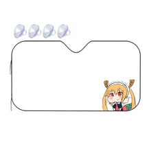 Load image into Gallery viewer, Miss Kobayashi&#39;s Dragon Maid Kobayashi-san Chi No Maid Dragon, Miss Kobayashi S Dragon Maid, Tohru  Car Sunshade
