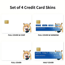 Load image into Gallery viewer, Miss Kobayashi&#39;s Dragon Maid Kobayashi-san Chi No Maid Dragon, Miss Kobayashi S Dragon Maid, Tohru  Credit Card Skins (4-in-1 Pack)
