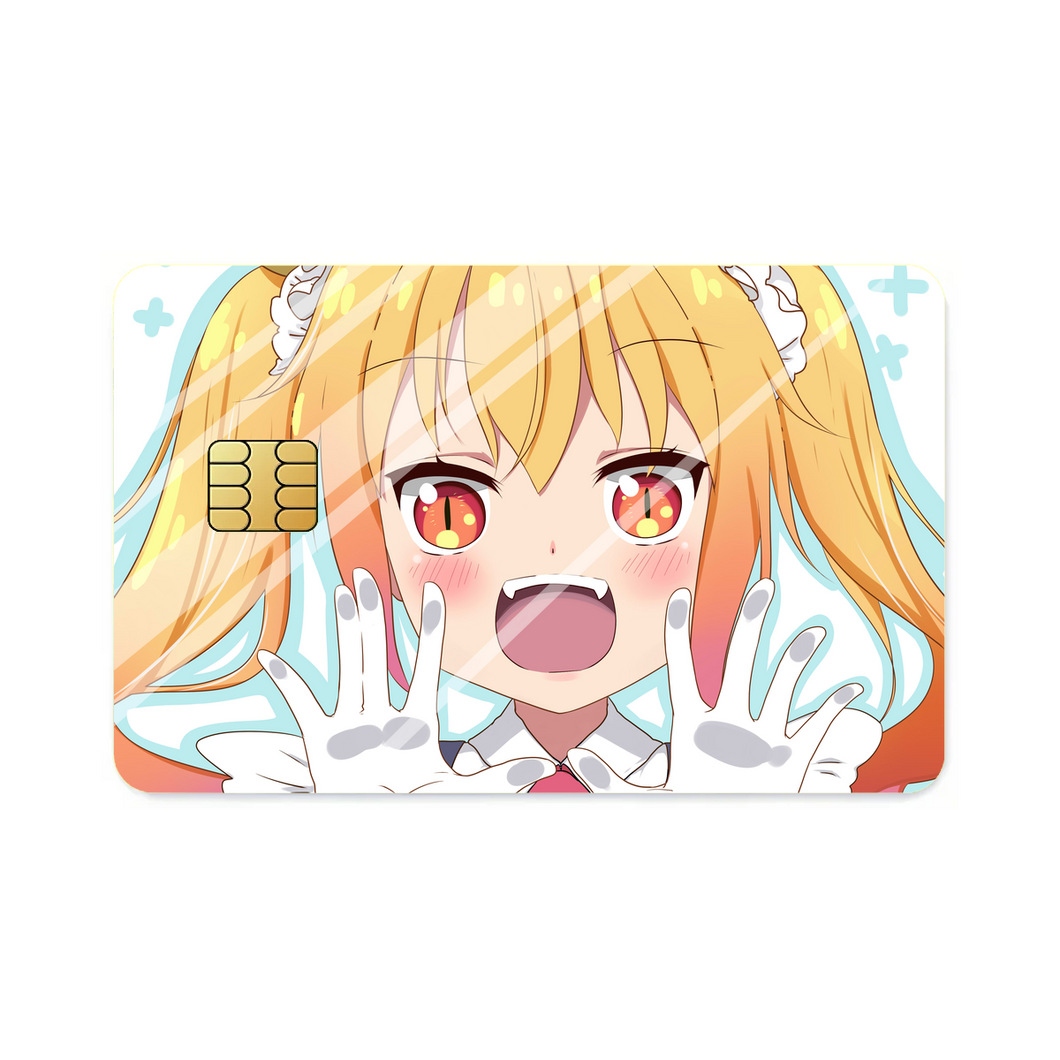 Miss Kobayashi's Dragon Maid Kobayashi-san Chi No Maid Dragon, Miss Kobayashi S Dragon Maid, Tohru  Credit Card Skins (4-in-1 Pack)