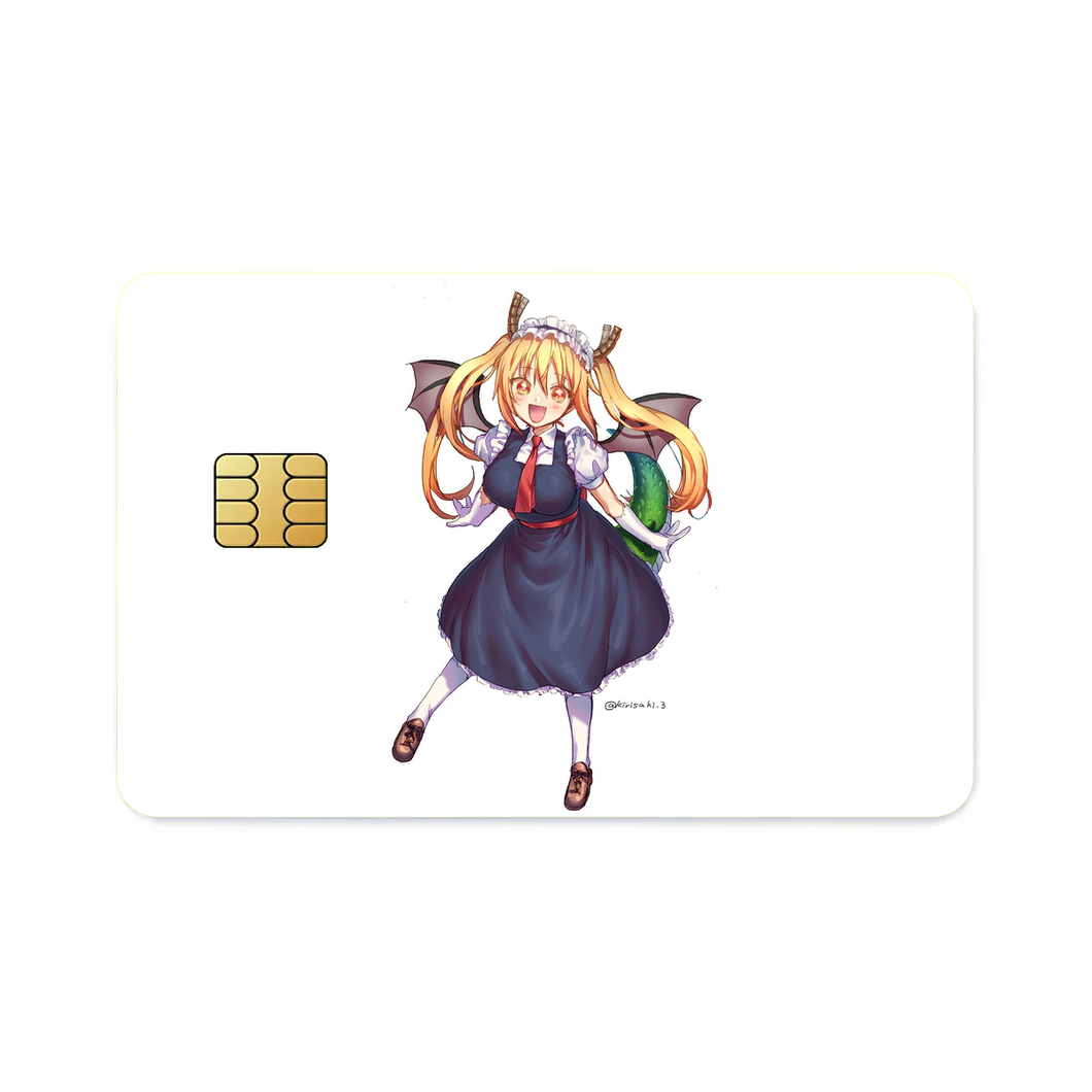 Miss Kobayashi's Dragon Maid Kobayashi-san Chi No Maid Dragon, Miss Kobayashi S Dragon Maid, Tohru  Credit Card Skins (4-in-1 Pack)