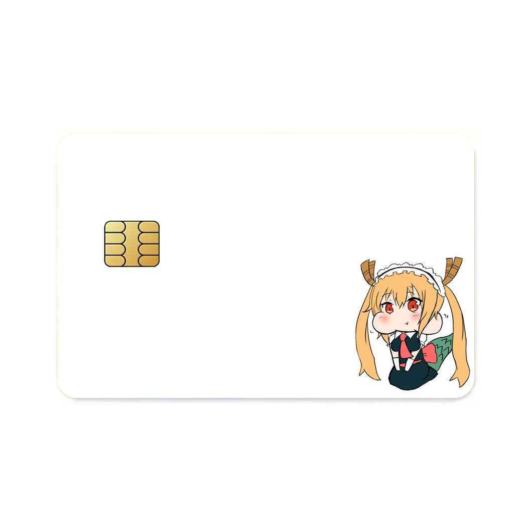 Miss Kobayashi's Dragon Maid Kobayashi-san Chi No Maid Dragon, Miss Kobayashi S Dragon Maid, Tohru  Credit Card Skins (4-in-1 Pack)