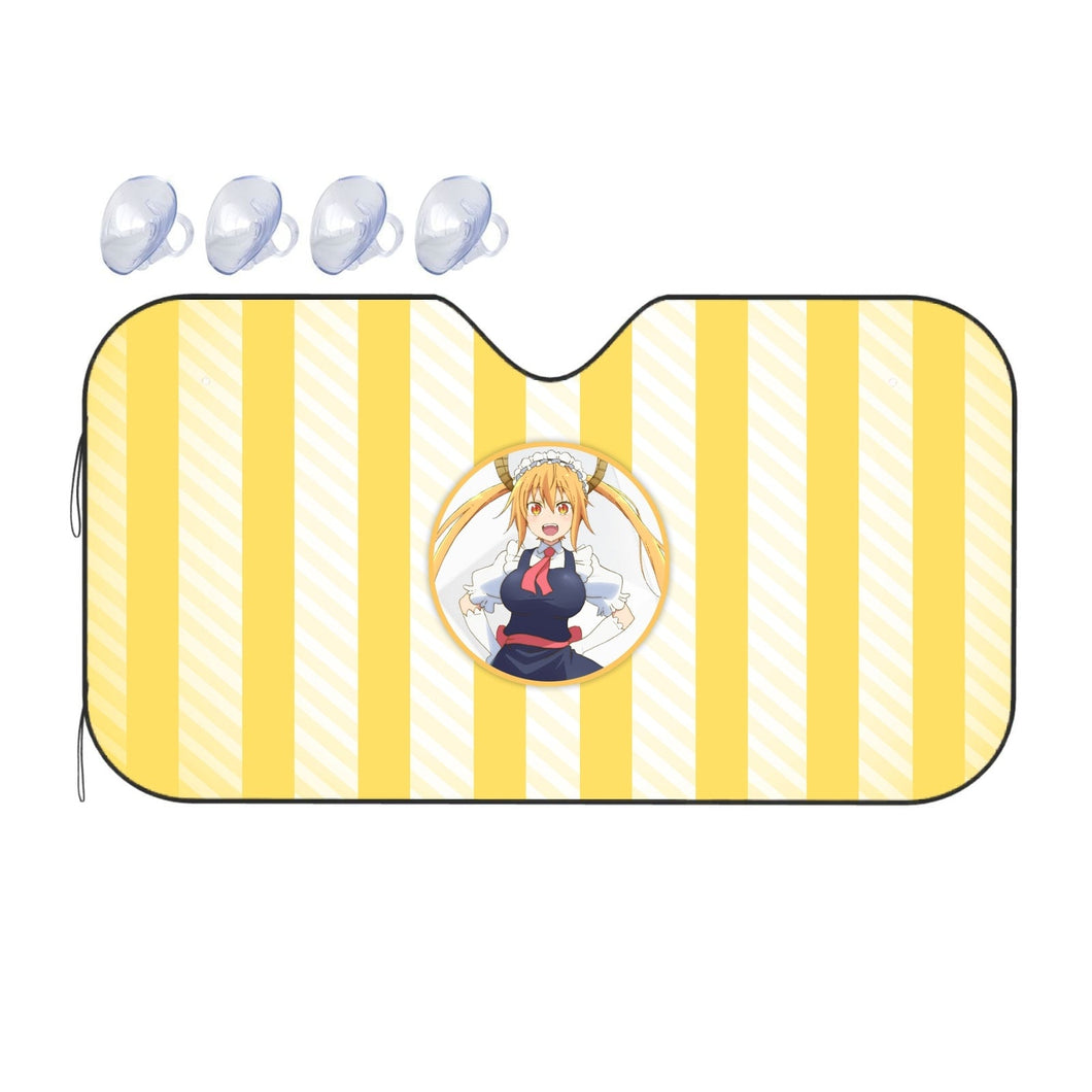 Miss Kobayashi's Dragon Maid Kobayashi San Chi No Maid Dragon, Tohru  Car Sunshade