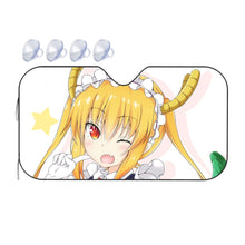 Load image into Gallery viewer, Miss Kobayashi&#39;s Dragon Maid Kobayashi San Chi No Maid Dragon, Tohru  Car Sunshade
