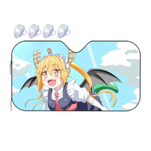 Load image into Gallery viewer, Miss Kobayashi&#39;s Dragon Maid Kobayashi San Chi No Maid Dragon, Tohru  Car Sunshade
