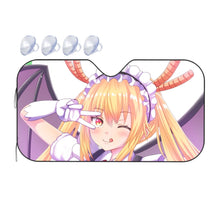 Load image into Gallery viewer, Miss Kobayashi&#39;s Dragon Maid Kobayashi San Chi No Maid Dragon, Tohru  Car Sunshade
