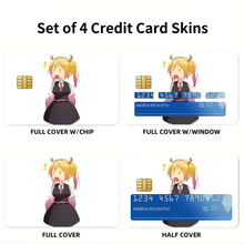 Load image into Gallery viewer, Miss Kobayashi&#39;s Dragon Maid Kobayashi San Chi No Maid Dragon, Tohru  Credit Card Skins (4-in-1 Pack)
