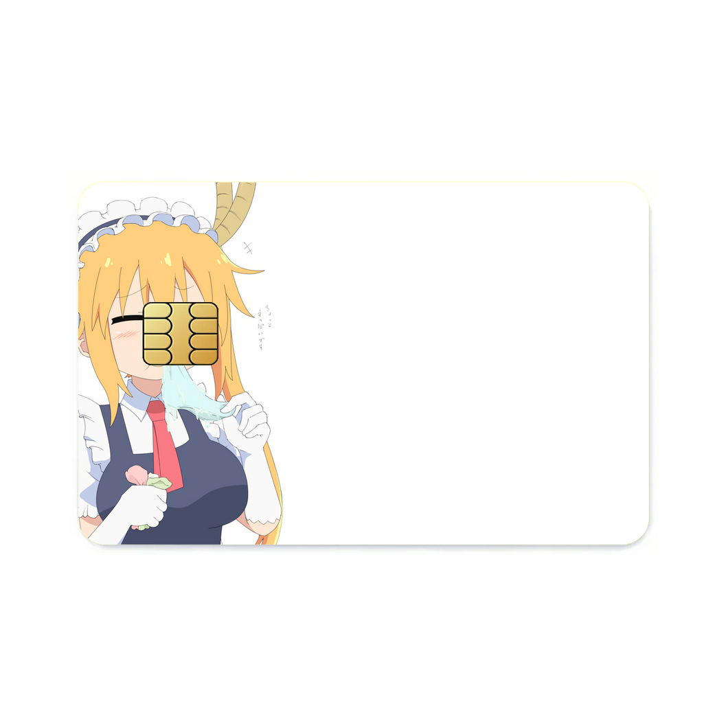 Miss Kobayashi's Dragon Maid Kobayashi San Chi No Maid Dragon, Tohru  Credit Card Skins (4-in-1 Pack)