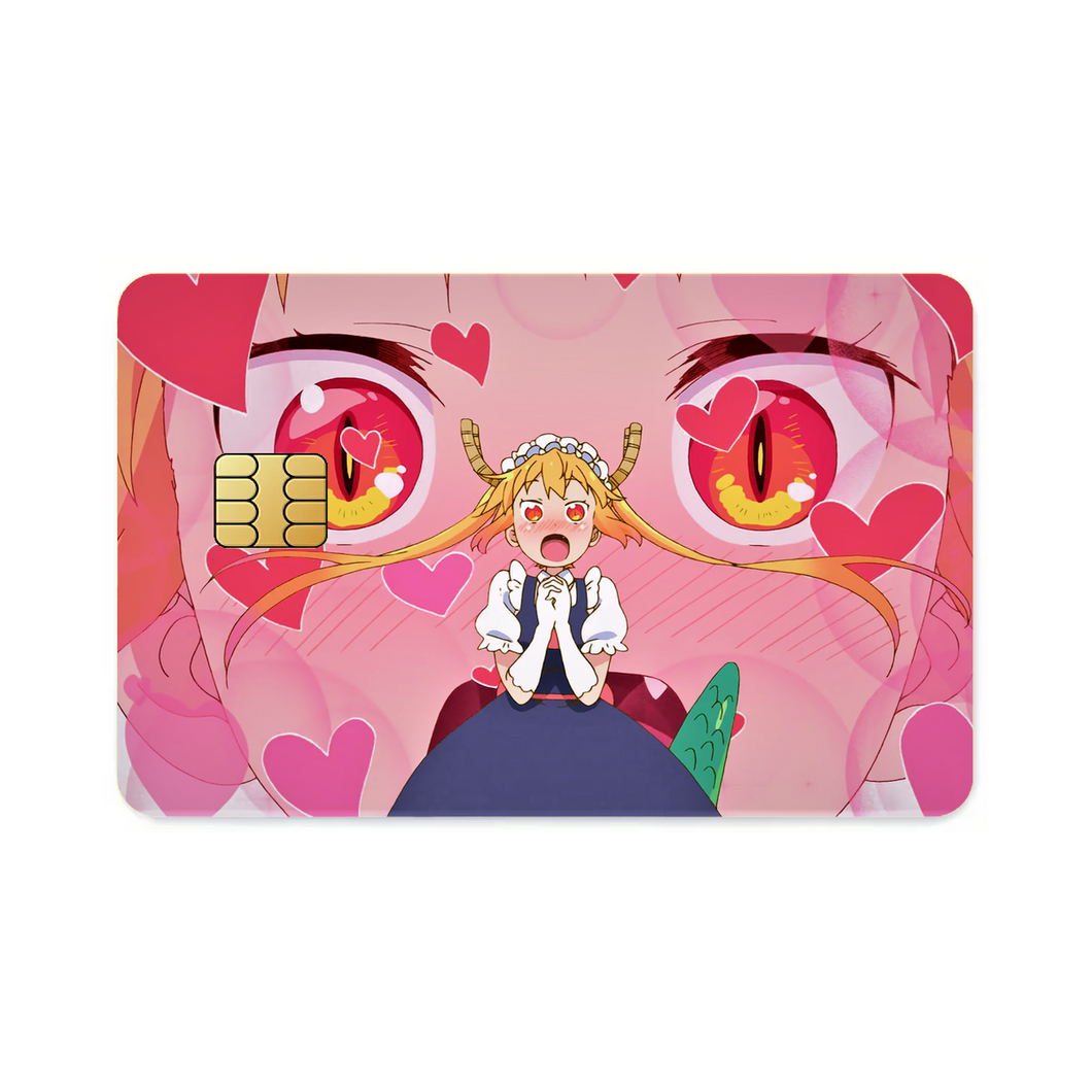 Miss Kobayashi's Dragon Maid Kobayashi San Chi No Maid Dragon, Tohru  Credit Card Skins (4-in-1 Pack)