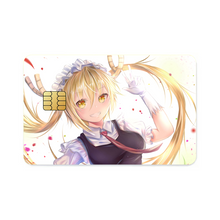 Load image into Gallery viewer, Miss Kobayashi&#39;s Dragon Maid Kobayashi San Chi No Maid Dragon, Tohru  Credit Card Skins (4-in-1 Pack)

