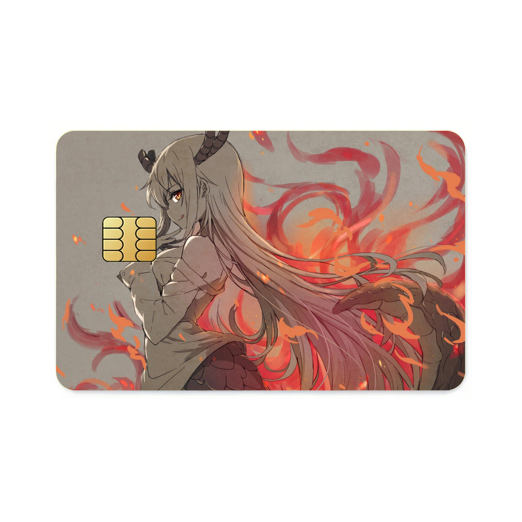 Miss Kobayashi's Dragon Maid Kobayashi San Chi No Maid Dragon, Tohru  Credit Card Skins (4-in-1 Pack)