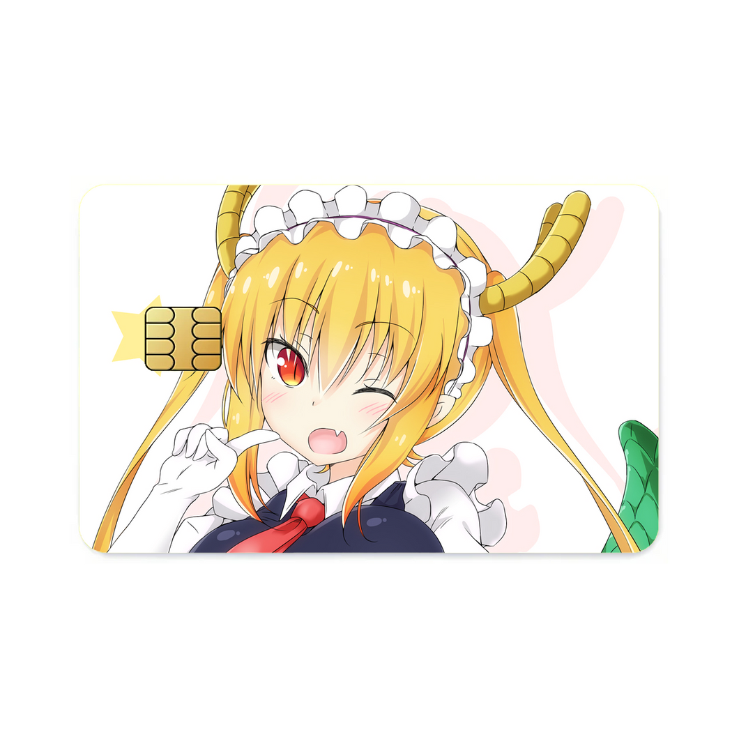 Miss Kobayashi's Dragon Maid Kobayashi San Chi No Maid Dragon, Tohru  Credit Card Skins (4-in-1 Pack)