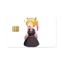 Load image into Gallery viewer, Miss Kobayashi&#39;s Dragon Maid Kobayashi San Chi No Maid Dragon, Tohru  Credit Card Skins (4-in-1 Pack)
