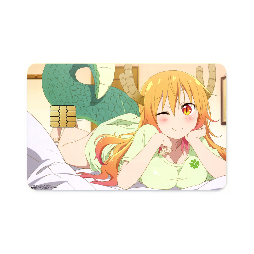 Miss Kobayashi's Dragon Maid Kobayashi San Chi No Maid Dragon, Tohru  Credit Card Skins (4-in-1 Pack)