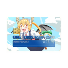 Load image into Gallery viewer, Miss Kobayashi&#39;s Dragon Maid Kobayashi San Chi No Maid Dragon, Tohru  Credit Card Skins (4-in-1 Pack)
