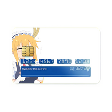 Load image into Gallery viewer, Miss Kobayashi&#39;s Dragon Maid Kobayashi San Chi No Maid Dragon, Tohru  Credit Card Skins (4-in-1 Pack)

