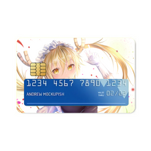 Load image into Gallery viewer, Miss Kobayashi&#39;s Dragon Maid Kobayashi San Chi No Maid Dragon, Tohru  Credit Card Skins (4-in-1 Pack)
