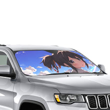 Load image into Gallery viewer, Mitsuha (Your Name)  Car Sunshade
