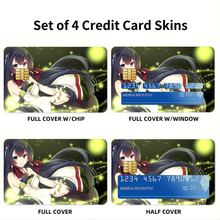 Load image into Gallery viewer, Mizuho Credit Card Skins (4-in-1 Pack)
