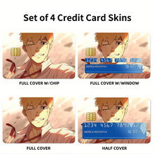 Load image into Gallery viewer, Mob Psycho 100 Arataka Reigen  Credit Card Skins (4-in-1 Pack)
