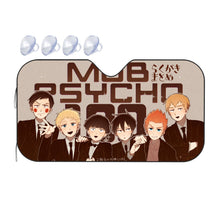 Load image into Gallery viewer, Mob Psycho 100 Arataka Reigen, Ekubo, Ritsu Kageyama, Teruki Hanazawa  Car Sunshade
