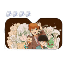 Load image into Gallery viewer, Mob Psycho 100 Arataka Reigen, Shigeo Kageyama, Ekubo  Car Sunshade
