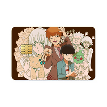 Load image into Gallery viewer, Mob Psycho 100 Arataka Reigen, Shigeo Kageyama, Ekubo  Credit Card Skins (4-in-1 Pack)
