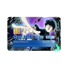 Load image into Gallery viewer, Mob Psycho 100 Arataka Reigen, Shigeo Kageyama, Ekubo  Credit Card Skins (4-in-1 Pack)
