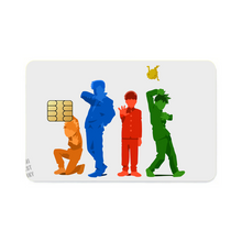 Load image into Gallery viewer, Mob Psycho 100 Arataka Reigen, Shigeo Kageyama, Ritsu Kageyama, Teruki Hanazawa  Credit Card Skins (4-in-1 Pack)
