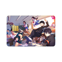 Load image into Gallery viewer, Mob Psycho 100 Arataka Reigen, Shigeo Kageyama, Ritsu Kageyama, Teruki Hanazawa, Tome Kurata  Credit Card Skins (4-in-1 Pack)
