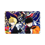 Mob Psycho 100 Arataka Reigen, Shigeo Kageyama, Teruki Hanazawa  Credit Card Skins (4-in-1 Pack)