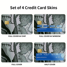 Load image into Gallery viewer, Mob Psycho 100  Credit Card Skins (4-in-1 Pack)
