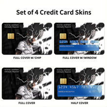 Load image into Gallery viewer, Mob Psycho 100 Shigeo Kageyama  Credit Card Skins (4-in-1 Pack)
