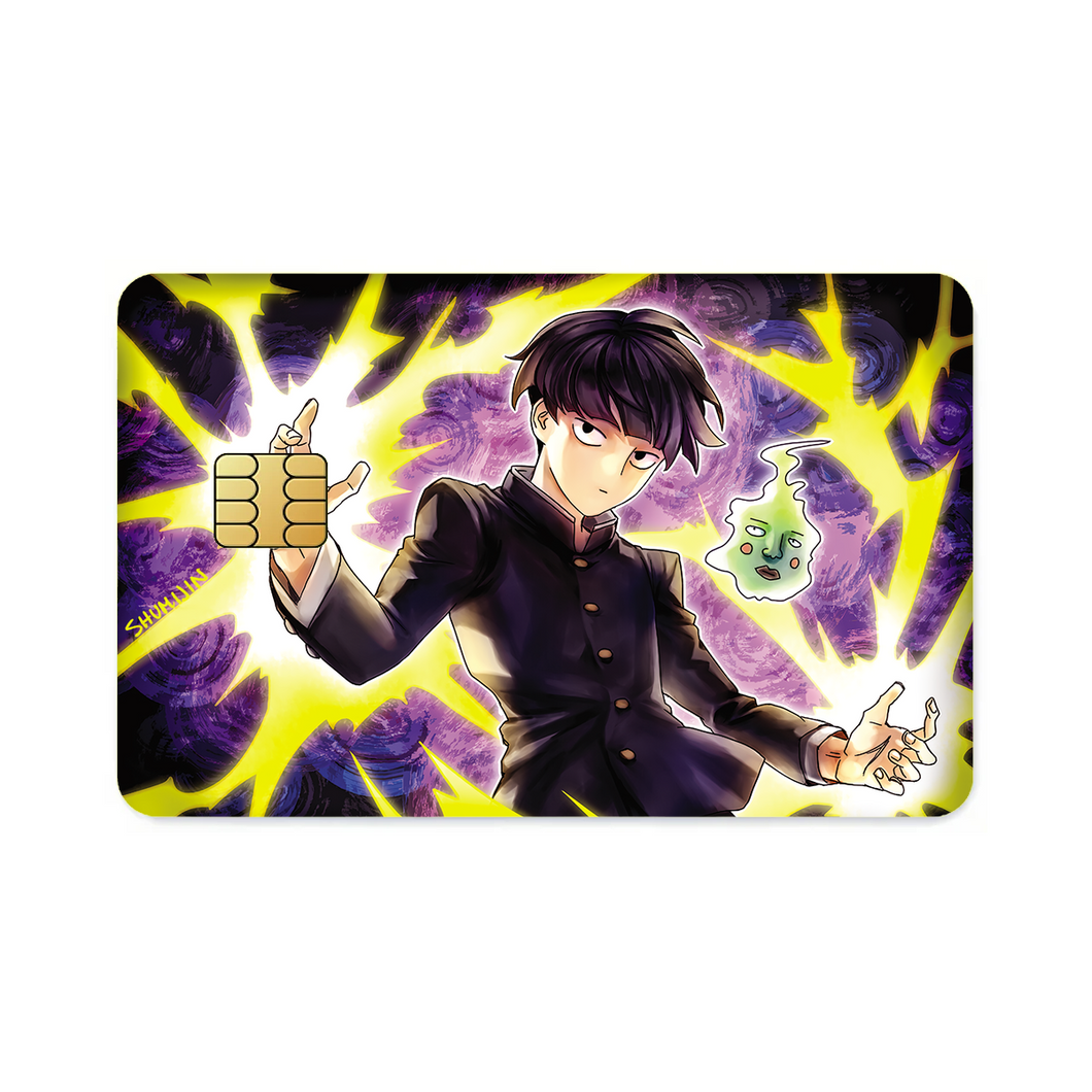 Mob Psycho 100 Shigeo Kageyama  Credit Card Skins (4-in-1 Pack)