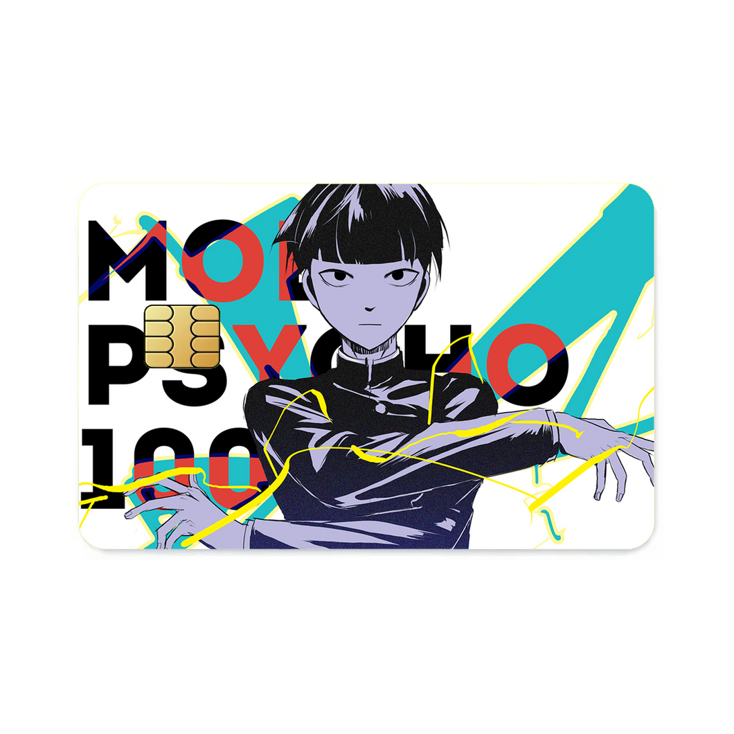 Mob Psycho 100 Shigeo Kageyama  Credit Card Skins (4-in-1 Pack)