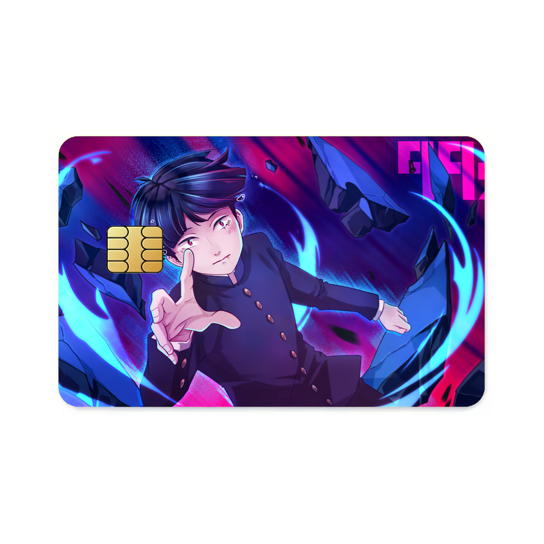 Mob Psycho 100 Shigeo Kageyama  Credit Card Skins (4-in-1 Pack)