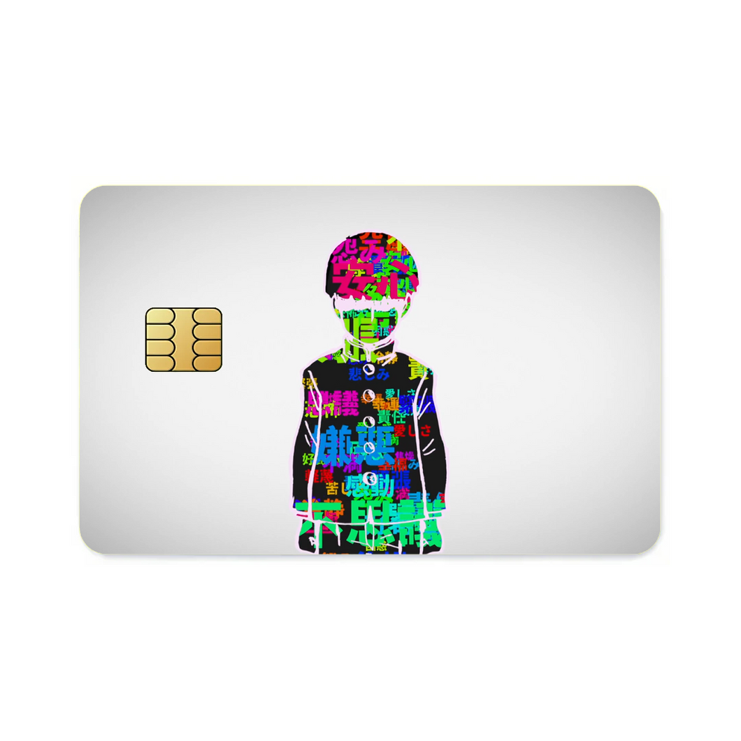 Mob Psycho 100 Shigeo Kageyama  Credit Card Skins (4-in-1 Pack)