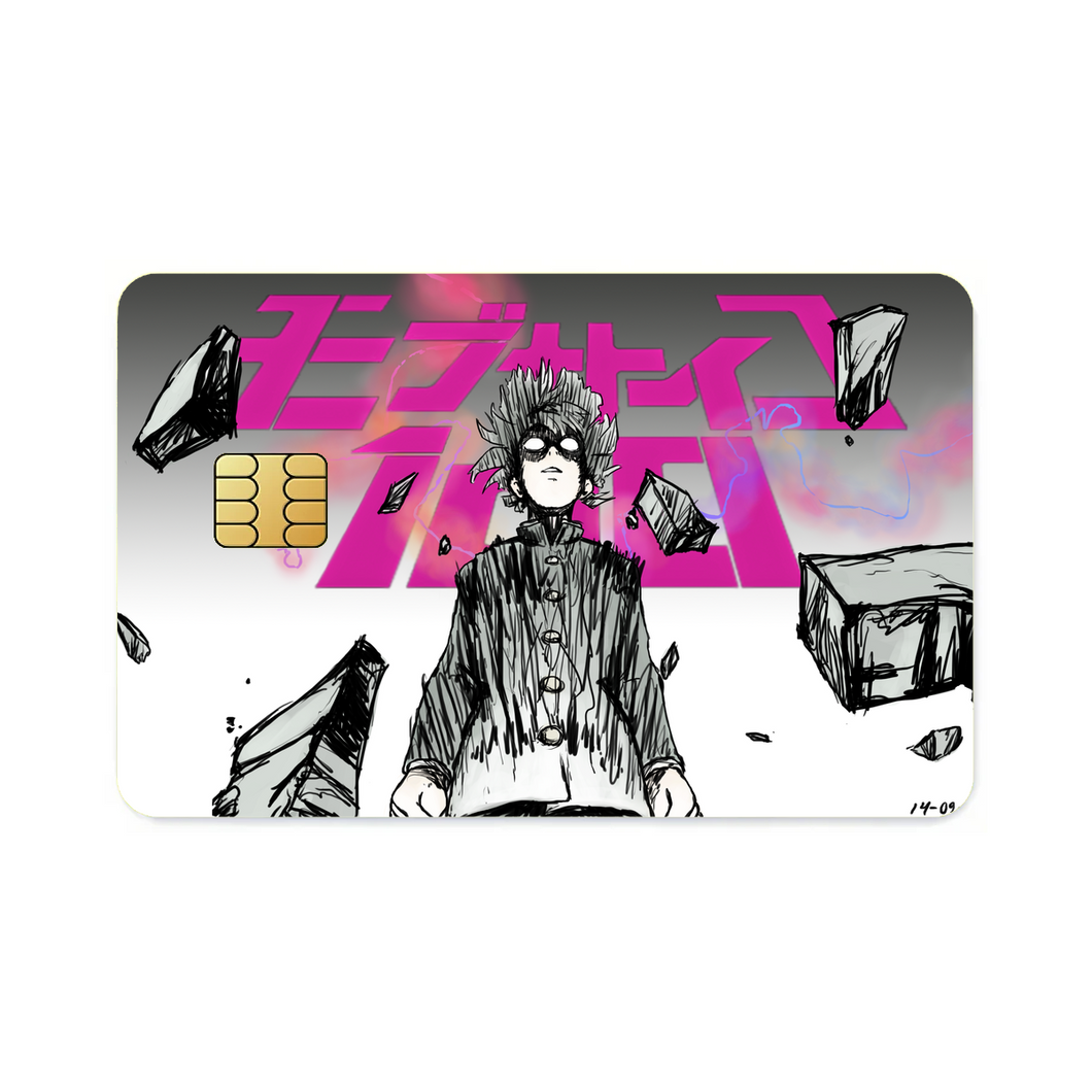 Mob Psycho 100 Shigeo Kageyama  Credit Card Skins (4-in-1 Pack)