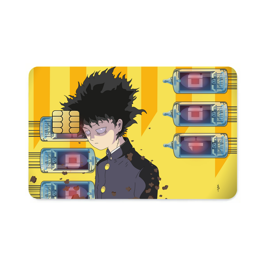 Mob Psycho 100 Shigeo Kageyama  Credit Card Skins (4-in-1 Pack)