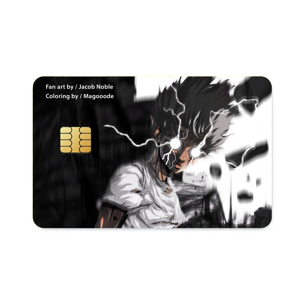 Mob Psycho 100 Shigeo Kageyama  Credit Card Skins (4-in-1 Pack)