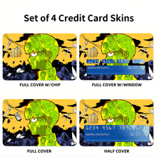 Load image into Gallery viewer, Mob Psycho 100 Shigeo Kageyama, Ritsu Kageyama  Credit Card Skins (4-in-1 Pack)
