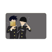Load image into Gallery viewer, Mob Psycho 100 Shigeo Kageyama, Ritsu Kageyama  Credit Card Skins (4-in-1 Pack)
