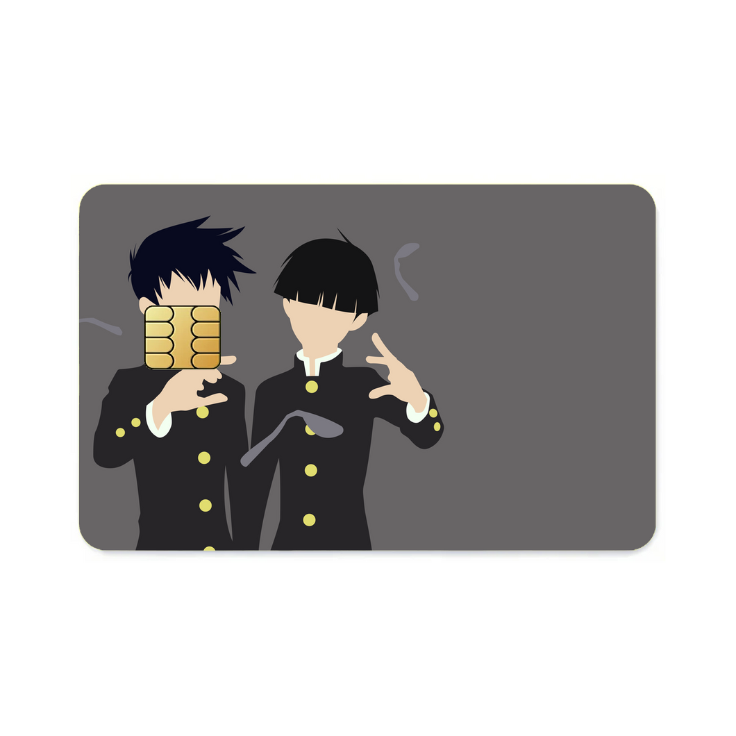Mob Psycho 100 Shigeo Kageyama, Ritsu Kageyama  Credit Card Skins (4-in-1 Pack)