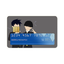 Load image into Gallery viewer, Mob Psycho 100 Shigeo Kageyama, Ritsu Kageyama  Credit Card Skins (4-in-1 Pack)
