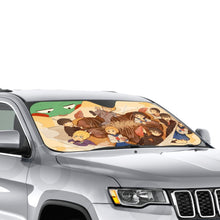 Load image into Gallery viewer, Mob Psycho 100 Shigeo Kageyama, Teruki Hanazawa  Car Sunshade
