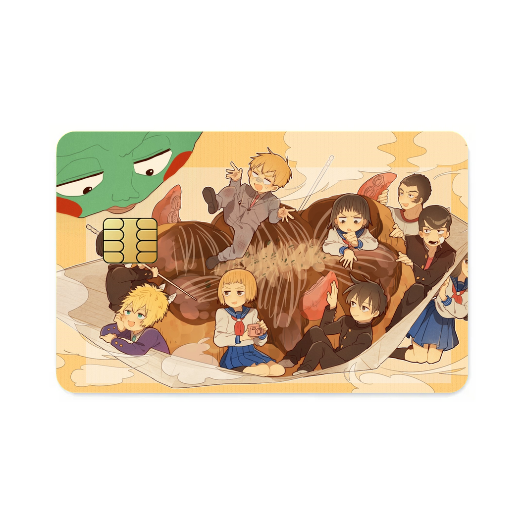 Mob Psycho 100 Shigeo Kageyama, Teruki Hanazawa  Credit Card Skins (4-in-1 Pack)