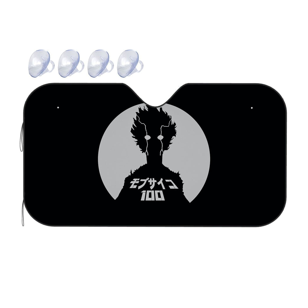 Mob Psycho Grey Car Sunshade