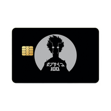 Load image into Gallery viewer, Mob Psycho Grey Credit Card Skins (4-in-1 Pack)
