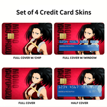 Load image into Gallery viewer, Momo  Credit Card Skins (4-in-1 Pack)
